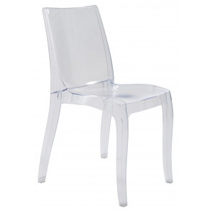 CRYSTAL LIGHT καρέκλα polycarbonate ΔΙΑΦΑΝΟ, 50x54x84