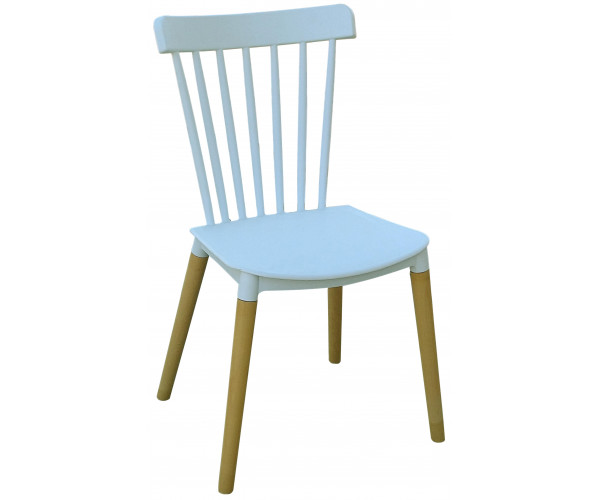 LOOK-PP καρέκλα polypropylene ΛΕΥΚΟ, 43x53x83