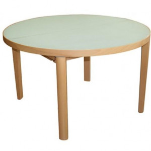 VIENNA-2 τραπέζι ενιαίου χώρου ξύλινo, ΧΡΩΜΑ ΕΠΙΛΟΓΗΣ Φ130(+47)xH75