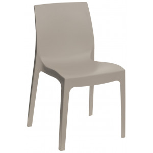 ROME καρέκλα polypropylene ματ JUTA (μπέζ), 54x52x81