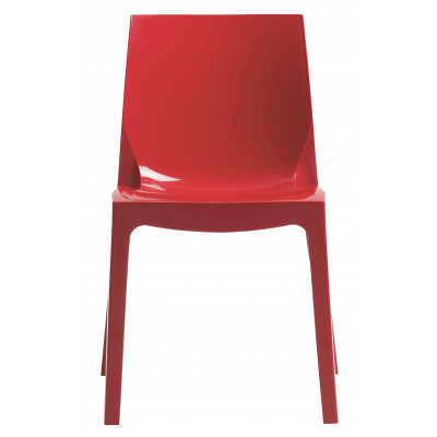 ICE καρέκλα polypropylene higlopp ΚΟΚΚΙΝΟ, 50x50x80