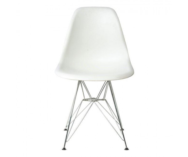 KEAMES-CH-PP-M καρέκλα polypropylene ΛΕΥΚΗ, 57x53x81