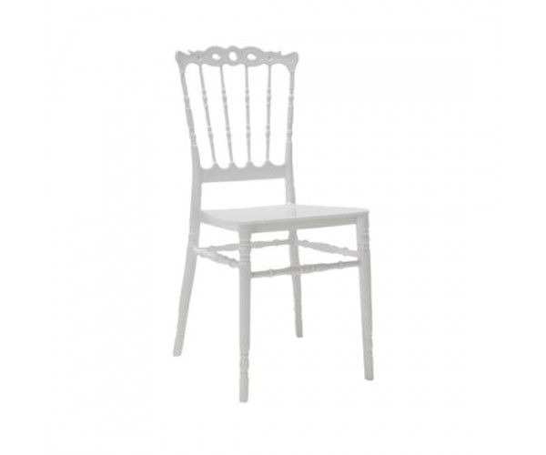 JOSEPHINE καρέκλα polypropylene ΛΕΥΚΗ, 40x43x90