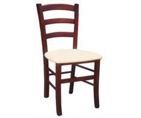 42-Α καρέκλα με σκελετός ξύλινο σε ΧΡΩΜΑ & ΚΑΘΙΣΜΑ ΕΠΙΛΟΓΗΣ, 42x49x86