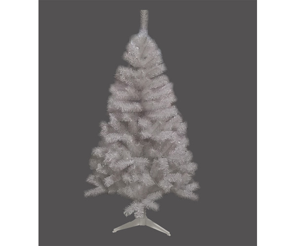 Χριστουγεννιάτικο δέντρο λευκό ιριδίζον σε παραδοσιακή γραμμή ύψους 1,50m