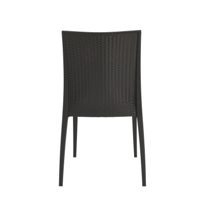 BISTROT-C καρέκλα κήπου polypropylene ΣΟΚΟΛΑΤΙ, 49x54xΗ89