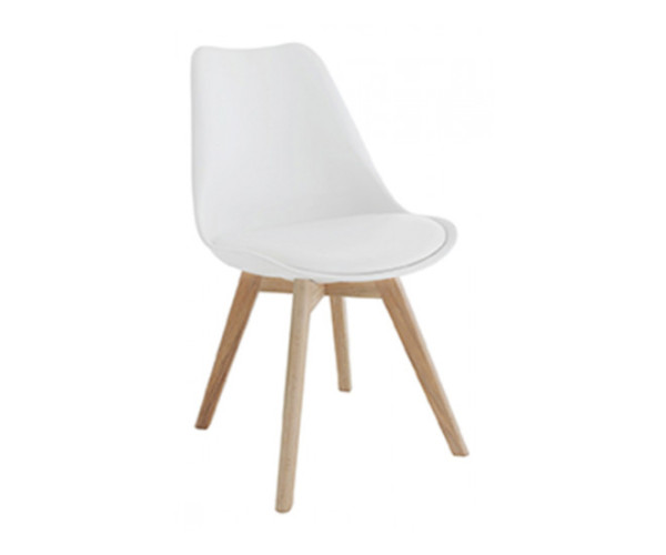 BERG-PP-W καρέκλα polypropylene ΛΕΥΚΗ, 52x49x82 BERG-PP-W καρέκλα polypropylene ΛΕΥΚΗ, 52x49x82