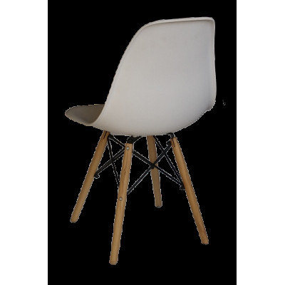 KEAMES-CH-PP-W καρέκλα polypropylene ΛΕΥΚΟ, 45x53x81