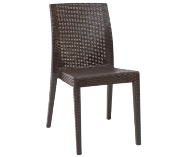 SIENA-C καρέκλα κήπου polypropylene ΚΑΦΕ, 41x53x86 SIENA-C καρέκλα κήπου polypropylene ΚΑΦΕ, 41x53x86