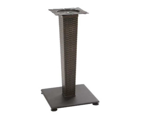 ENZO-P βάση τραπεζιού μεταλλική-pp WICKER, 40x40x72 ENZO-P βάση τραπεζιού μεταλλική-pp WICKER, 40x40x72