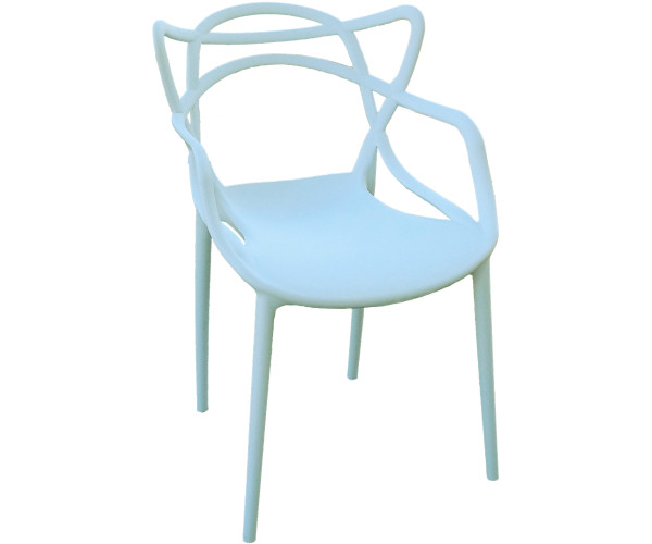 MELLON πολυθρόνα polypropylene ΛΕΥΚΟ, 59x55x81 MELLON πολυθρόνα polypropylene ΛΕΥΚΟ, 59x55x81