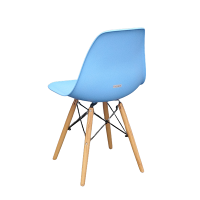 KEAMES-CH-PP-W καρέκλα polypropylene ΓΑΛΑΖΙΟ, 45x53x81