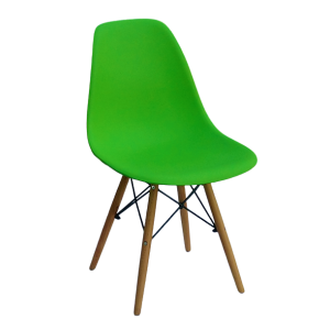 KEAMES-CH-PP-W καρέκλα polypropylene ΠΡΑΣΙΝΗ, 45x53x81