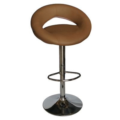 TWIST σκαμπό ρυθμιζόμενo δερματίνη ΜΟΚΑ, 52x52xH75/96