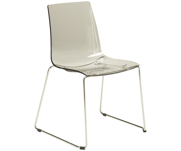 LOLLIPOP SLITTA καρέκλα polycarbonate ΔΙΑΦΑΝΟ, 48x54x87 LOLLIPOP SLITTA καρέκλα polycarbonate ΔΙΑΦΑΝΟ, 48x54x87
