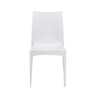 BISTROT-C καρέκλα κήπου polypropylene ΛΕΥΚΟ, 49x54xΗ89
