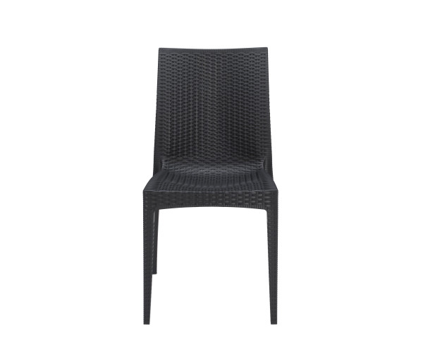 BISTROT-C καρέκλα κήπου polypropylene ΑΝΘΡΑΚΙ, 49x54xΗ89 BISTROT-C καρέκλα κήπου polypropylene ΑΝΘΡΑΚΙ, 49x54xΗ89