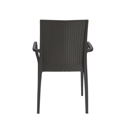 BISTROT-A πολυθρόνα κήπου polypropylene ΜΟΚΑ, 57x54xΗ89