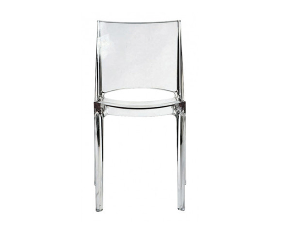 B-SIDE καρέκλα polycarbonate ΔΙΑΦΑΝΟ, 48x50x82