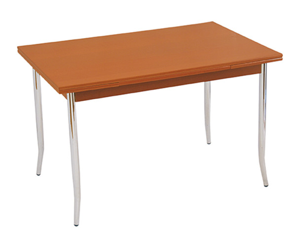 TABULA τραπέζι χρωμίου ξύλο ΧΡΩΜΑ ΕΠΙΛΟΓΗΣ, 70x110(+30+30)xH75 TABULA τραπέζι χρωμίου ξύλο ΧΡΩΜΑ ΕΠΙΛΟΓΗΣ, 70x110(+30+30)xH75