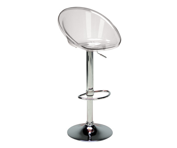 SPHERE-GAS σκαμπό ρυθμιζόμενo pc ΔΙΑΦΑΝΟ, 50x45xH84/104 SPHERE-GAS σκαμπό ρυθμιζόμενo pc ΔΙΑΦΑΝΟ, 50x45xH84/104