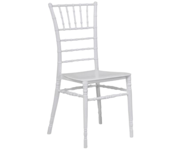 TIFFANY καρέκλα polypropylene ΛΕΥΚΗ, 40x43x92 TIFFANY καρέκλα polypropylene ΛΕΥΚΗ, 40x43x92