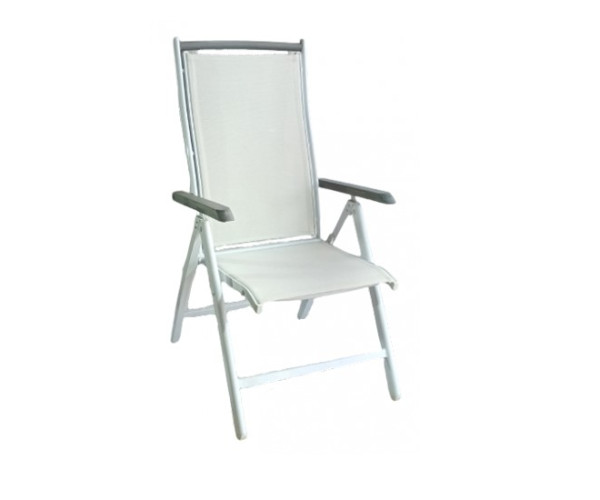 MEDITERRANEO-C πολυθρόνα κήπου αλουμινίου ΛΕΥΚΗ, 59x70x109 MEDITERRANEO-C πολυθρόνα κήπου αλουμινίου ΛΕΥΚΗ, 59x70x109