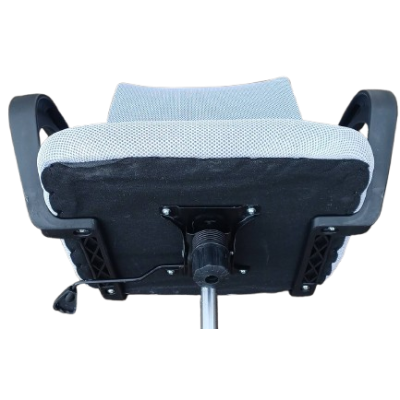 WALL πολυθρόνα γραφείου ύφασμα mesh ΓΚΡΙ / 64x49xH92-101