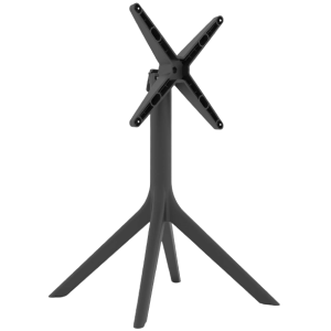 RITA-FOLDING βάση τραπεζιού pp ΑΝΘΡΑΚΙ, 74x74xH73