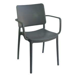 RIMINI-A πολυθρόνα polypropylene ΚΑΠΟΥΤΣΙΝΟ, 57x43xH81