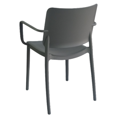 RIMINI-A πολυθρόνα polypropylene ΚΑΠΟΥΤΣΙΝΟ, 57x43xH81