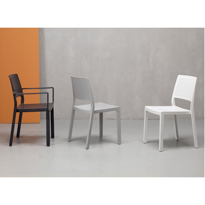 EMI-2343 καρέκλα technopolymer TERRACOTTA, 49x50xH84