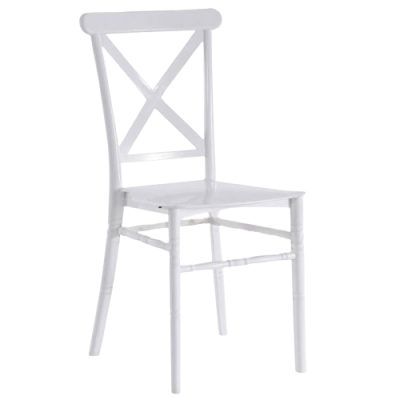 SIDNEY καρέκλα polypropylene ΛΕΥΚΗ, 42x50xH88