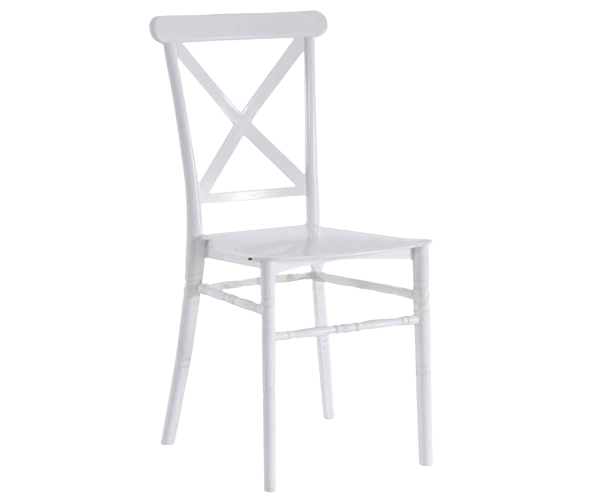 SIDNEY καρέκλα polypropylene ΛΕΥΚΗ, 42x50xH88