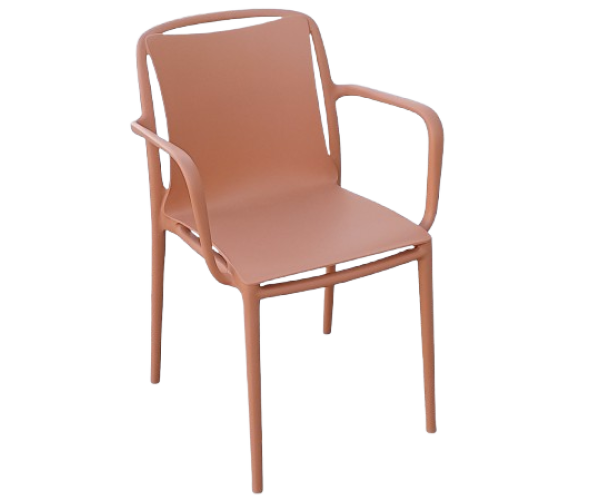 VELAIR-A πολυθρόνα polypropylene ματ ΣΟΜΟΝ, 56x52x84