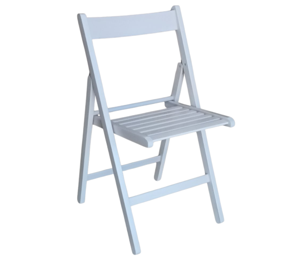 01-BAS καρέκλα πτυσσόμενη ξύλινη WHITE WASH / 43x47xH79 01-BAS καρέκλα πτυσσόμενη ξύλινη WHITE WASH / 43x47xH79