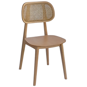 LUNA-4 καρέκλα εσωτερικού χώρου ξύλινη πλάτη ΨΑΘΑ χρώμα ΦΥΣΙΚΟ / 44x47xH84