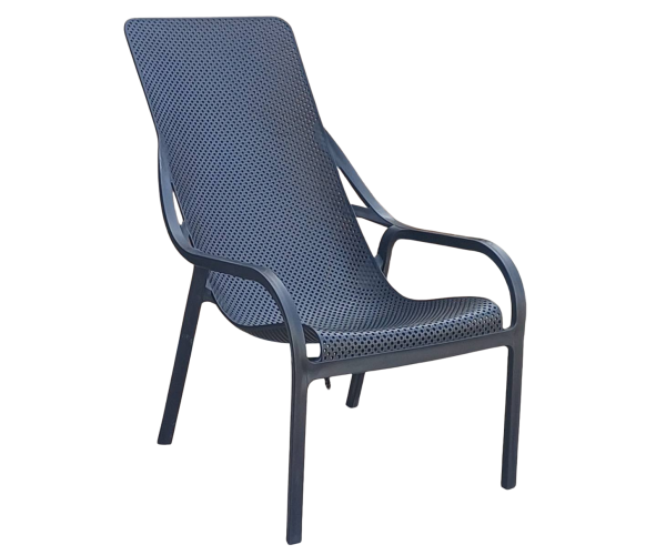 ORIEL πολυθρόνα relax polypropylene ΑΝΘΡΑΚΙ / 89x61xH97