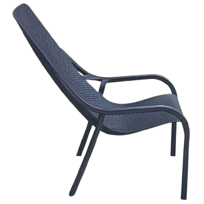 ORIEL πολυθρόνα relax polypropylene ΑΝΘΡΑΚΙ / 89x61xH97