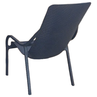 ORIEL πολυθρόνα relax polypropylene ΑΝΘΡΑΚΙ / 89x61xH97