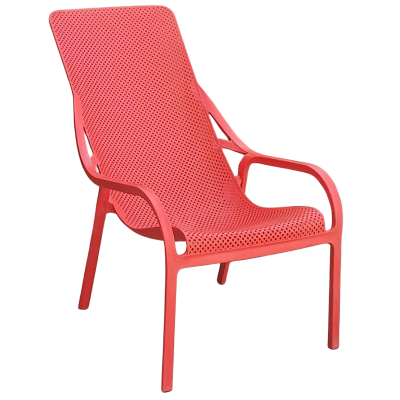 ORIEL πολυθρόνα relax polypropylene ΚΟΚΚΙΝΗ / 89x61xH97