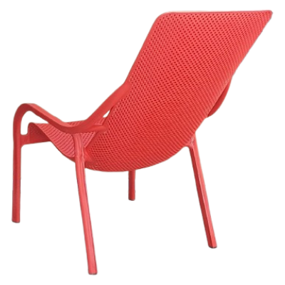 ORIEL πολυθρόνα relax polypropylene ΚΟΚΚΙΝΗ / 89x61xH97