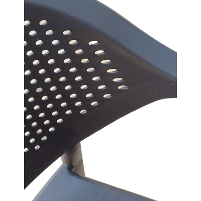 PRIME πολυθρόνα polypropylene ΑΝΘΡΑΚΙ / 63x64xH82