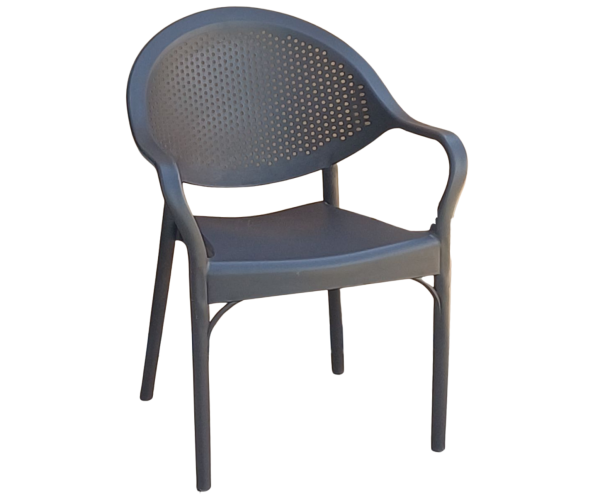 PRIME πολυθρόνα polypropylene ΚΑΦΕ / 63x64xH82