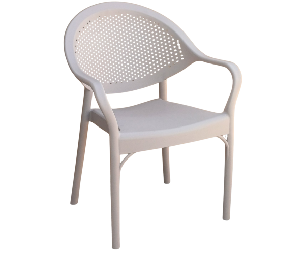 PRIME πολυθρόνα polypropylene ΜΟΚΑ / 63x64xH82