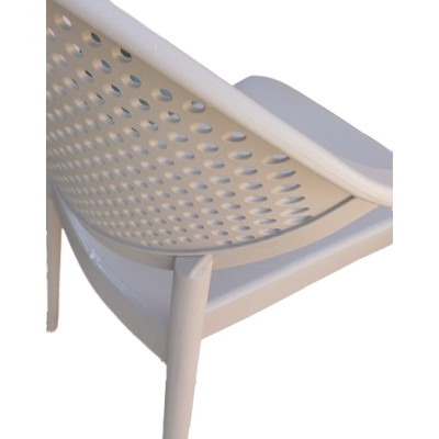 PRIME πολυθρόνα polypropylene ΜΟΚΑ / 63x64xH82