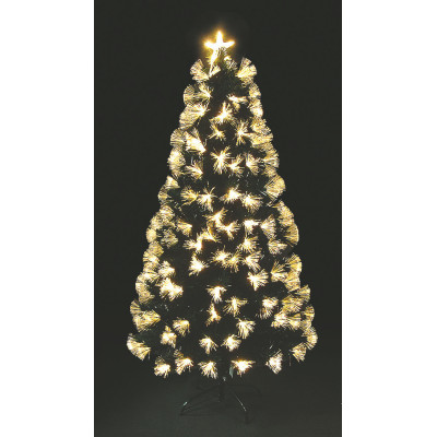 Φωτιζόμενο Χριστουγεννιάτικο Δέντρο Με 60 Led Οπτικής Ίνας Με Προγράμματα Rgb Θερμού Και Πολύχρωμου Φωτισμού Και Μετασχηματιστή Ip20 , 60cm