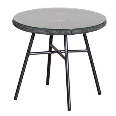 Καθιστικό Σέτ Με Μεταλλικό Σκελετό Και Γκρί Κορδόνι ,Σέτ 5 Τεμαχίων