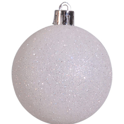 Χριστουγεννιάτικες Μπάλες 3 Χρώματα ,Σέτ 7 Τεμαχίων 6cm