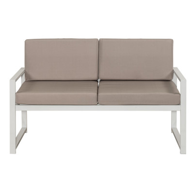 Καθιστικό Κήπου Αλουμινίου Σέτ 4 Τεμαχίων Με Σκελετό Αλουμινίου